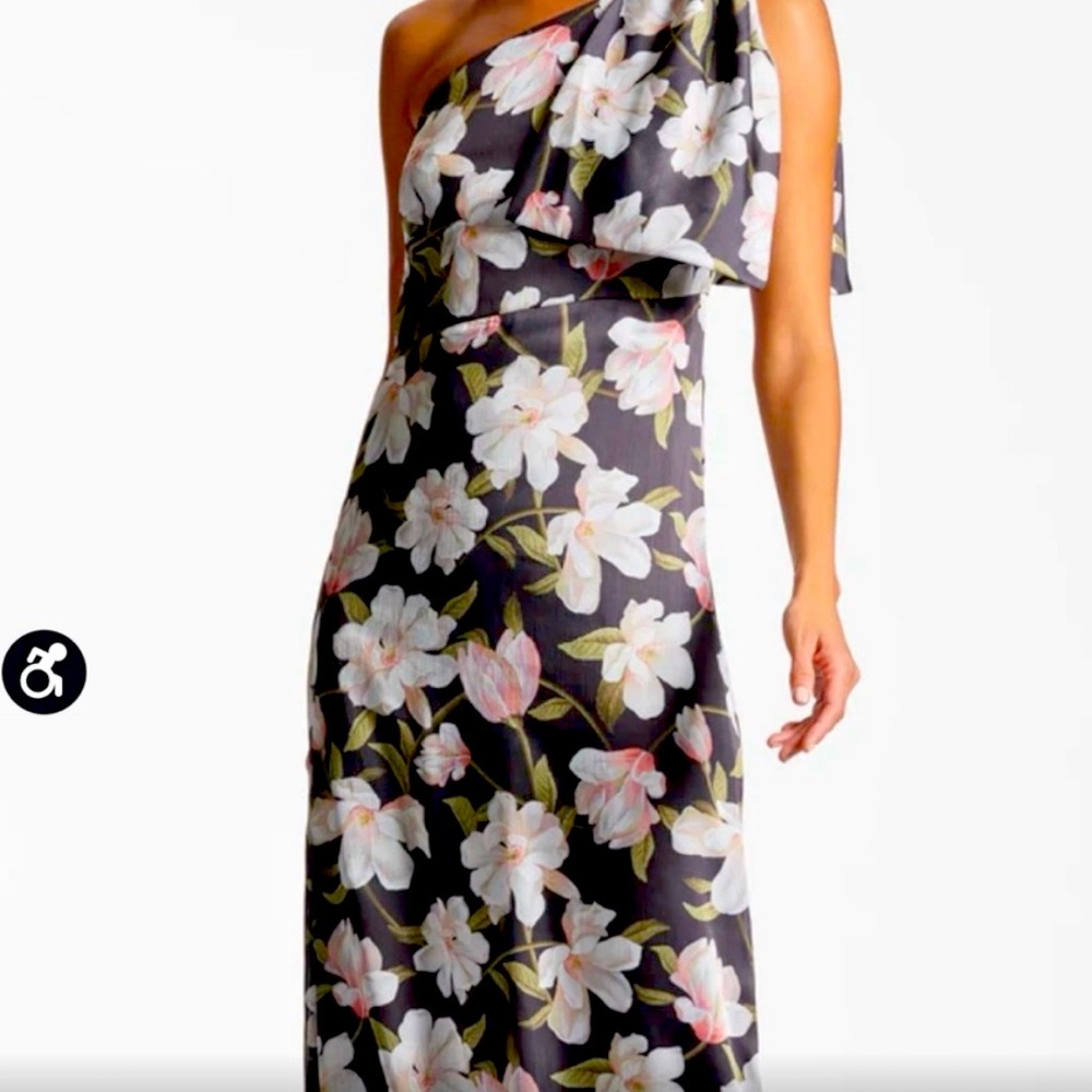SACHIN AND BABI Chelsea Ebony Gown